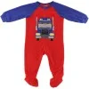 Childrens Place Boys Red/Blue Romper