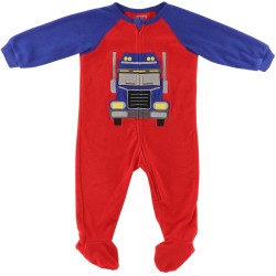 Childrens Place Boys Red/Blue Romper