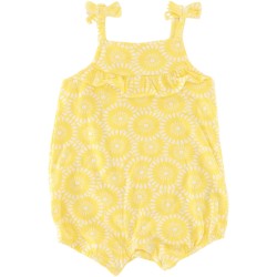 Baby Essentials Girls Yellow Romper