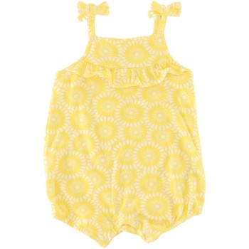 Baby Essentials Girls Yellow Romper