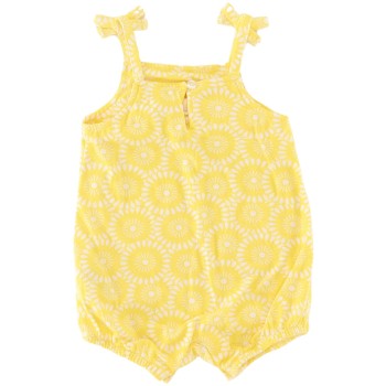 Baby Essentials Girls Yellow Romper Baby Essentials Girls Yellow Romper
