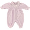 Little Wonders Girls Purple Romper