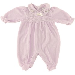 Little Wonders Girls Purple Romper