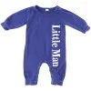 Unbranded Boys Blue Romper