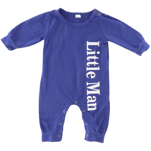 Unbranded Boys Blue Romper