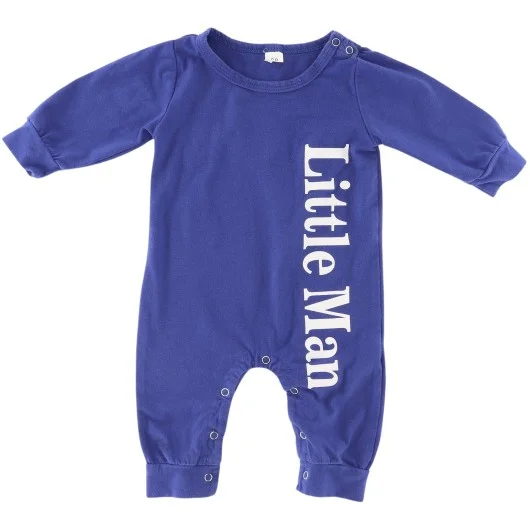 Unbranded Boys Blue Romper