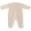 Little Wonders Boys Brown/White Romper