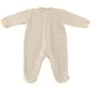 Little Wonders Boys Brown/White Romper