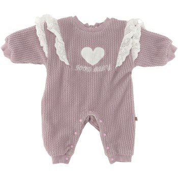 Unbranded Girls Purple Romper