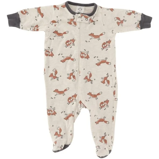 Gerber Gender Neutral Grey Romper