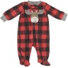 Carter's Gender Neutral Red/Black Romper