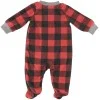 Carter's Gender Neutral Red/Black Romper