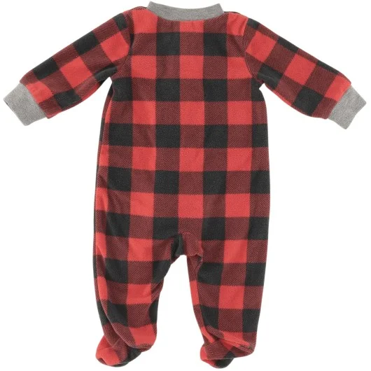 Carter's Gender Neutral Red/Black Romper