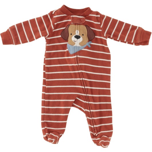 Carter's Gender Neutral Brown Romper