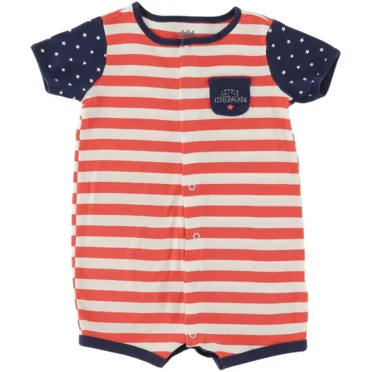 Carter's Gender Neutral Multi-Color Romper