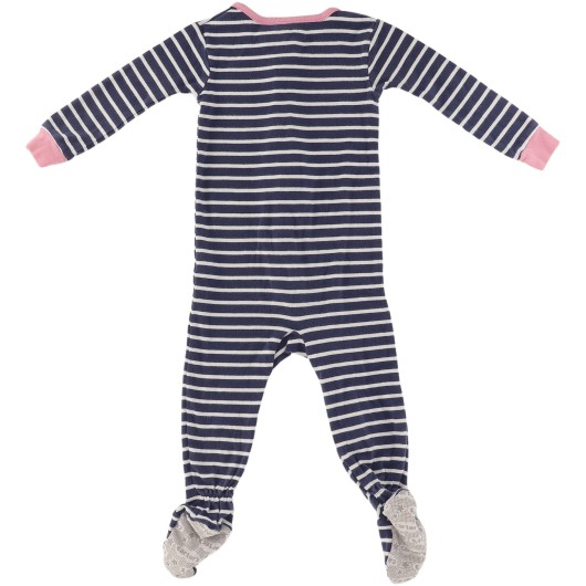 Carter's Girls Blue/White Romper Carter's Girls Blue/White Romper