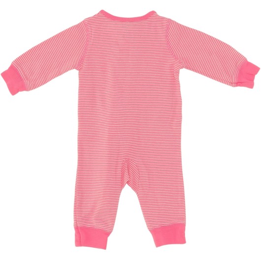 Carter's Girls Pink/White Romper Carter's Girls Pink/White Romper