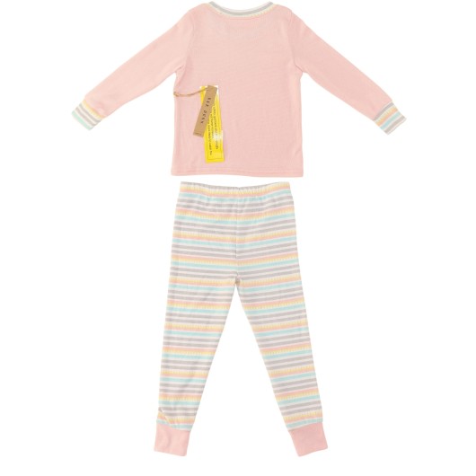 Rae Dunn Girls Pink/Multi-Color Pajama Set Rae Dunn Girls Pink/Multi-Color Pajama Set