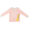 Rae Dunn Girls Pink/Multi-Color Pajama Set