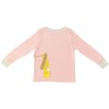 Rae Dunn Girls Pink/Multi-Color Pajama Set