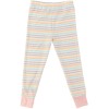 Rae Dunn Girls Pink/Multi-Color Pajama Set