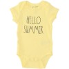 Rae Dunn Gender Neutral Yellow Onesie