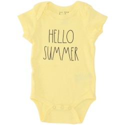 Rae Dunn Gender Neutral Yellow Onesie