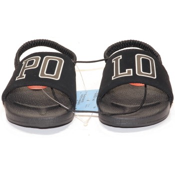 Ralph Lauren Gender Neutral Black Slippers