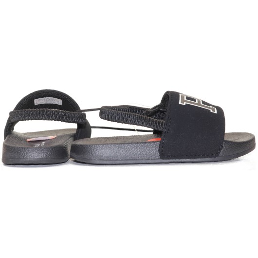 Ralph Lauren Gender Neutral Black Slippers