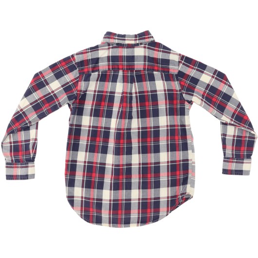 Ralph Lauren Boys Blue/Red Plaid Shirt