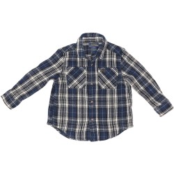 Ralph Lauren Boys Blue/White Plaid Shirt