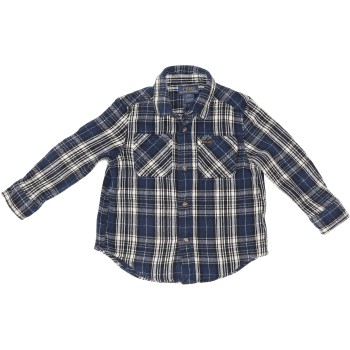 Ralph Lauren Boys Blue/White Plaid Shirt