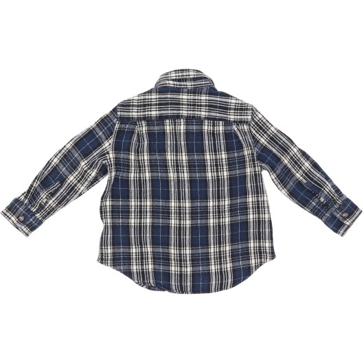 Ralph Lauren Boys Blue/White Plaid Shirt