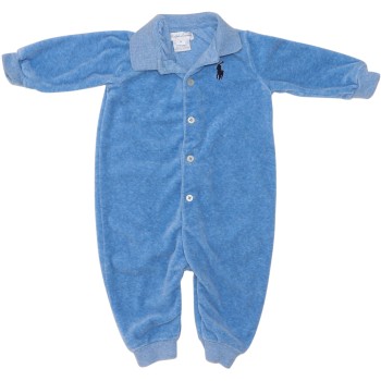 Ralph Lauren Boys Blue Romper