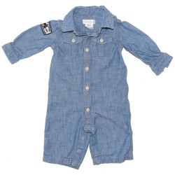 Ralph Lauren Boys Blue Romper