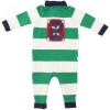 Ralph Lauren Boys Green/White Romper