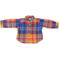 Ralph Lauren Boys Multi-Color Plaid Shirt