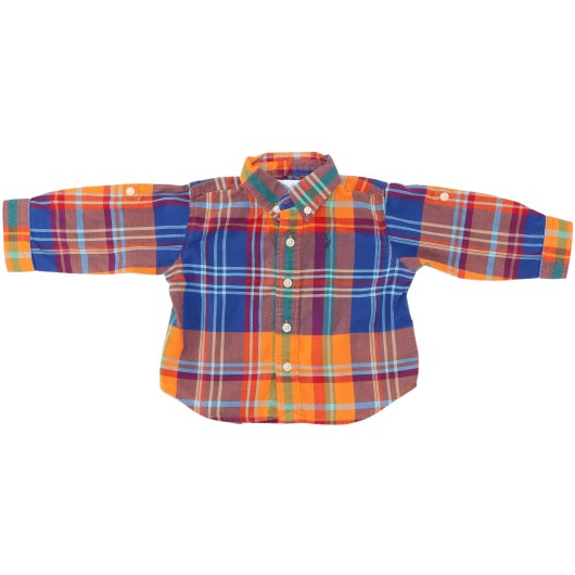 Ralph Lauren Boys Multi-Color Plaid Shirt