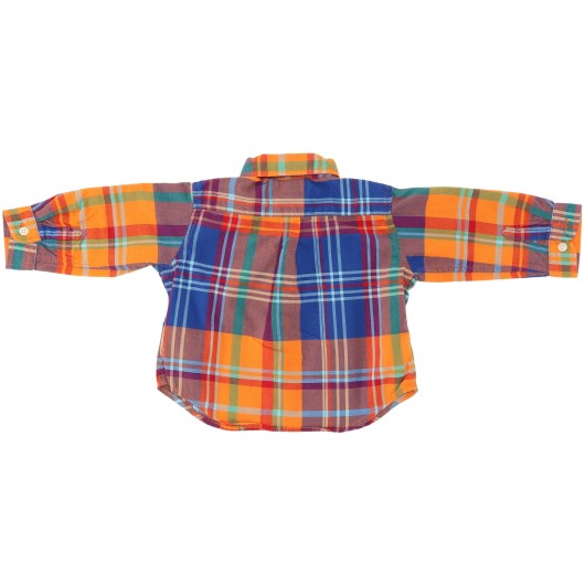 Ralph Lauren Boys Multi-Color Plaid Shirt