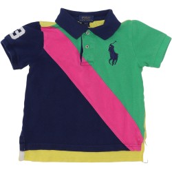 Ralph Lauren Boys Multi-Color Polo Shirt