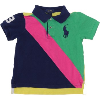 Ralph Lauren Boys Multi-Color Polo Shirt