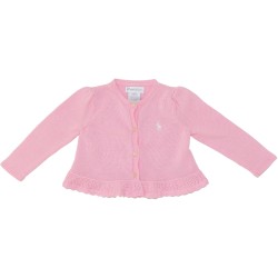 Ralph Lauren Girls Pink Sweater