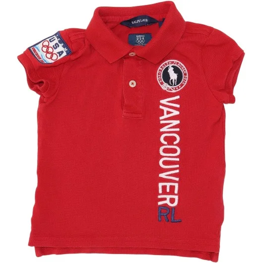 Ralph Lauren Boys Red Polo Shirt