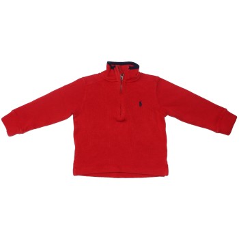 Ralph Lauren Boys Red Polo Sweater