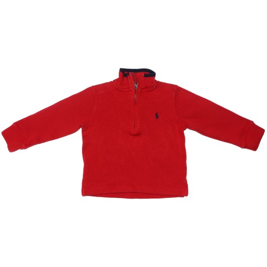 Ralph Lauren Boys Red Polo Sweater