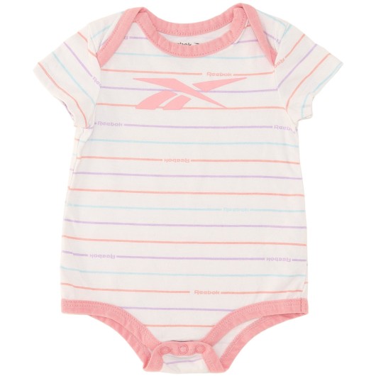 Reebok Girls White Onesie