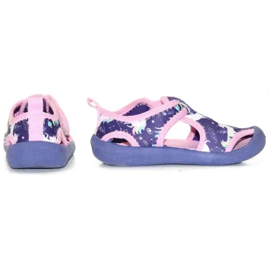 STQ Girls Purple/Pink Sandals