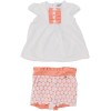 Tahari Girls Orange/White Casual Set