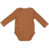 Timberland Gender Neutral Brown Onesie