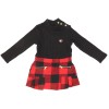 Tommy Hilfiger Girls Black/Red Dress
